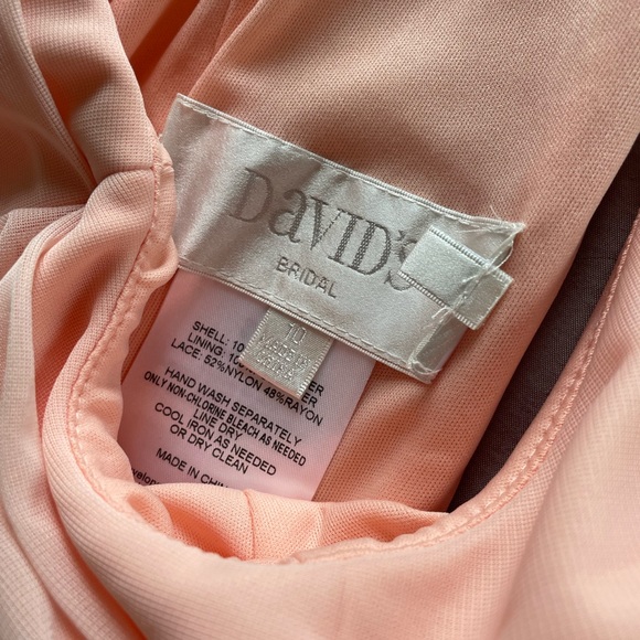 David’s Bridal Bridesmaid Dress - Picture 3 of 4